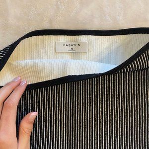 Babaton Sculpted Knit Cropped Tube Top